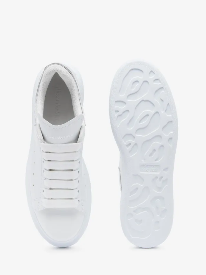 Women Sneakers Alexander McQueen Oversized Sneaker Whitesilver