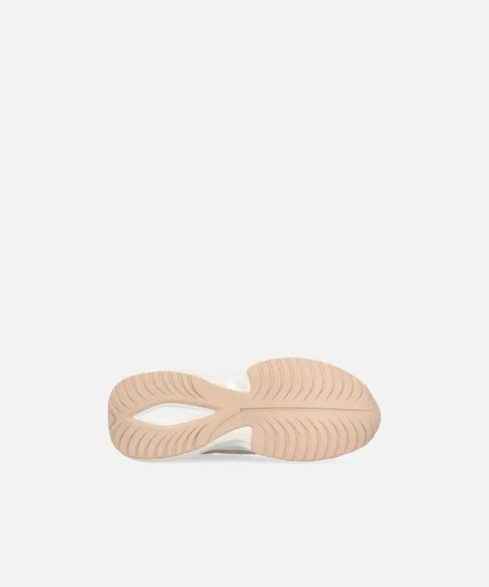 Women Sneakers Pinko Ariel Sneakers With Logo And Leather And Suede Details Nudewhite Women Sneakers Pinko Ariel Sneakers With Logo And Leather And Suede Details Nudewhite