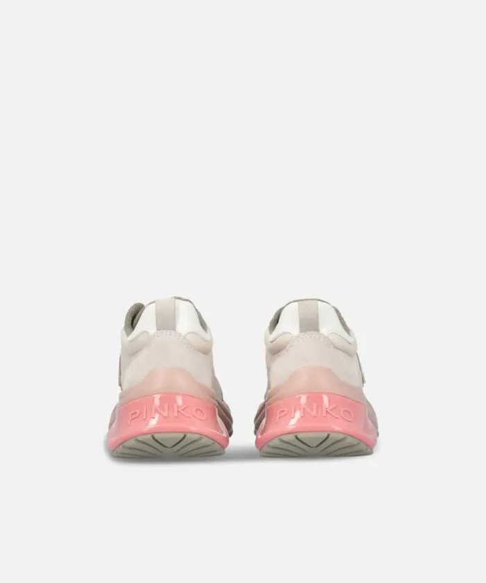 Women Sneakers Pinko Multicoloured ARIEL Sneakers With Suede Details Egg Women Sneakers Pinko Multicoloured ARIEL Sneakers With Suede Details Egg