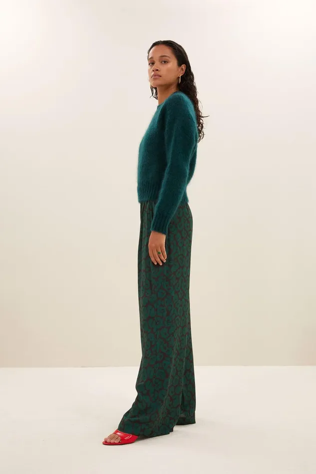 Women Sonny Pullover Dark Green Bybar Pullovers