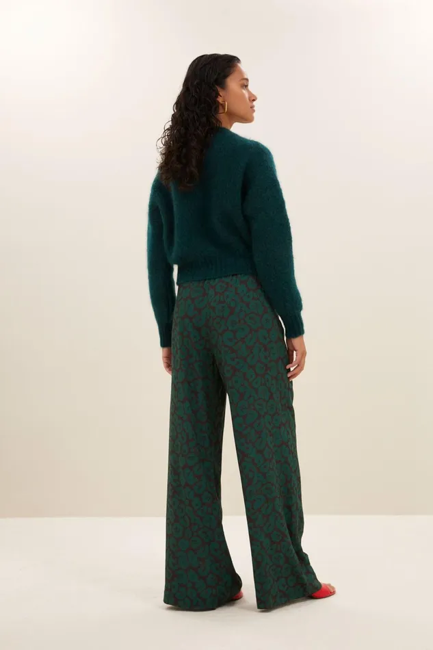 Women Sonny Pullover Dark Green Bybar Pullovers