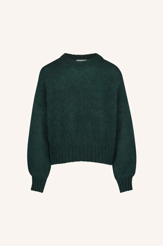 Women Sonny Pullover Dark Green Bybar Pullovers