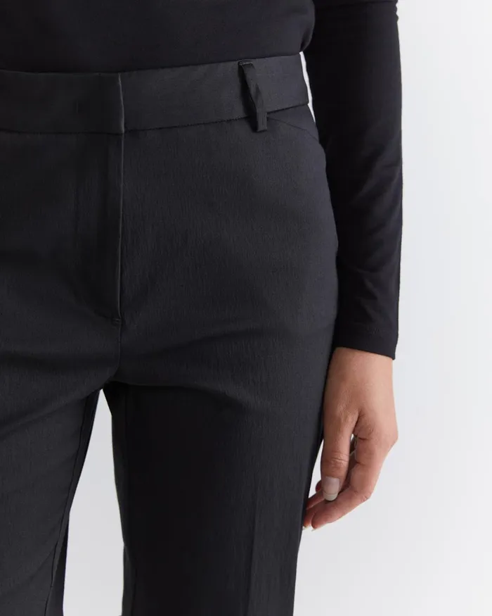Women Sportscraft Pants Evie Straight Capri Pant Black