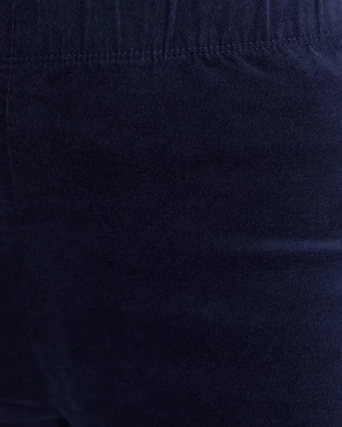 Women Sportscraft Pants Felicity Velvet Pull On Pant Navy