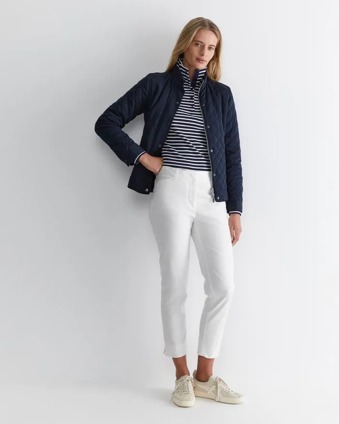 Women Sportscraft Pants Venus Capri Pant White
