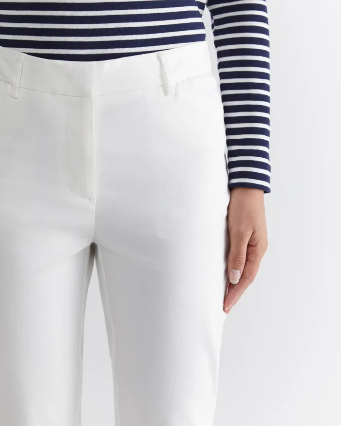 Women Sportscraft Pants Venus Capri Pant White