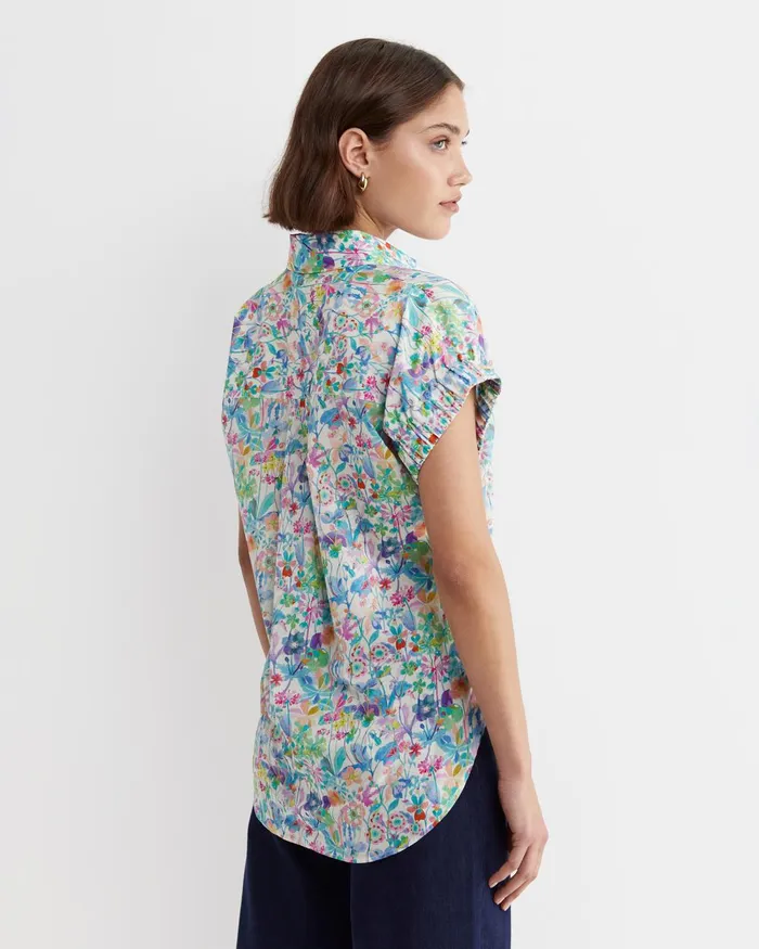 Women Sportscraft Shirts Proposal Short Sleeve Liberty Shirt Multi