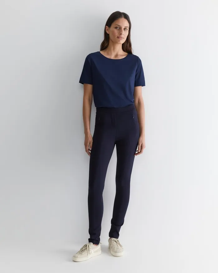 Women Sportscraft Tops and Tees Mercerised Cotton Tee Navy