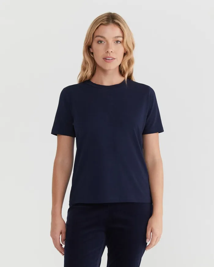 Women Sportscraft Tops and Tees The Perfect TShirt Navy