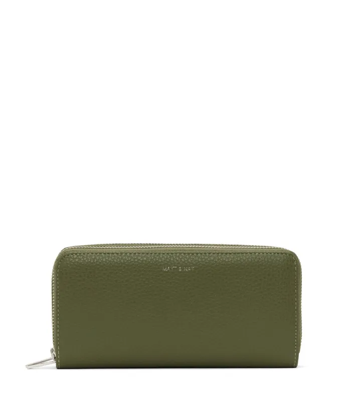 Women Sublime Vegan Wallet 8211 Purity Meadow Matt and Nat Wallets