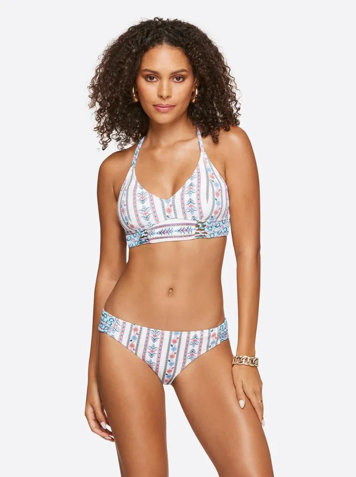 Women Swim Jessica Simpson Cropped Cami In Sun Salutation