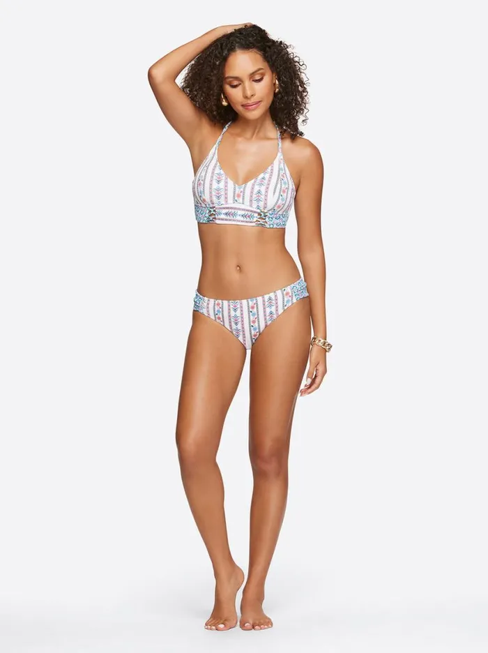 Women Swim Jessica Simpson Cropped Cami In Sun Salutation