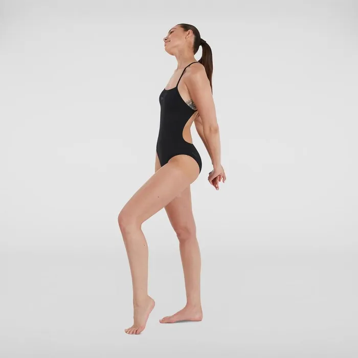 Women Swimming Costumes Speedo Women039s Endurance Thinstrap Swimsuit Black