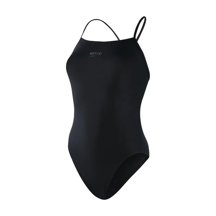 Women Swimming Costumes Speedo Women039s Endurance Thinstrap Swimsuit Black
