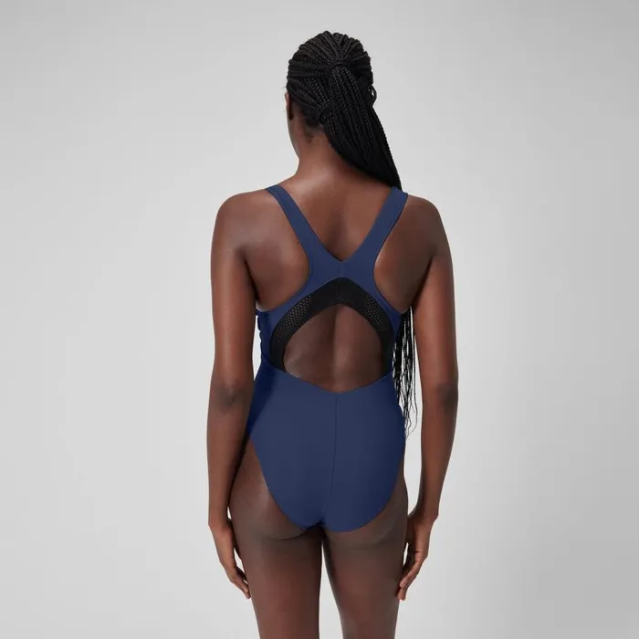 Women Swimming Costumes Speedo Women039s Solid Scoop With Mesh Swimsuit Blue Women Swimming Costumes Speedo Women039s Solid Scoop With Mesh Swimsuit Blue