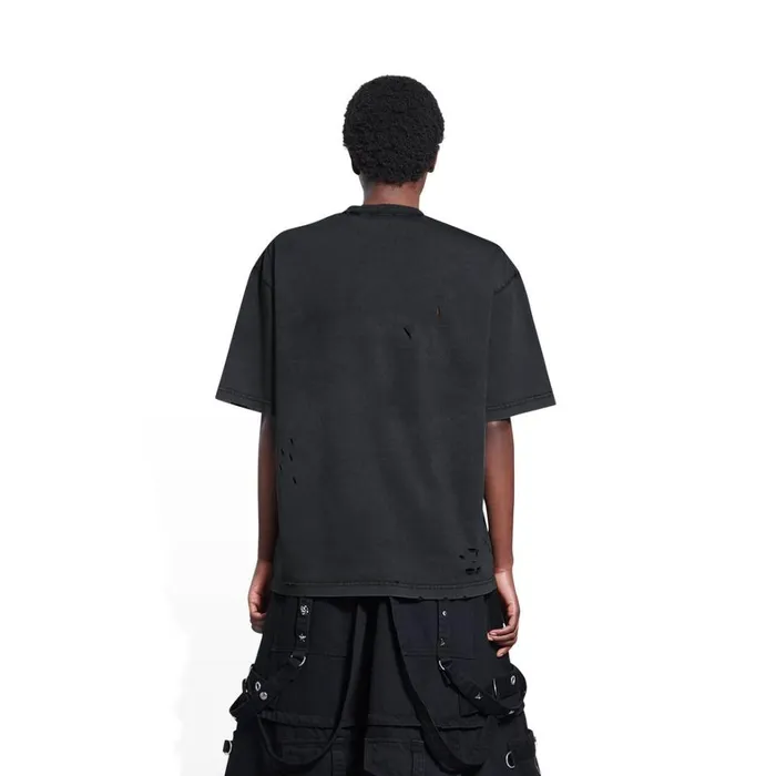 Women Tshirts Balenciaga Maison Balenciaga Tshirt Medium Fit In Black