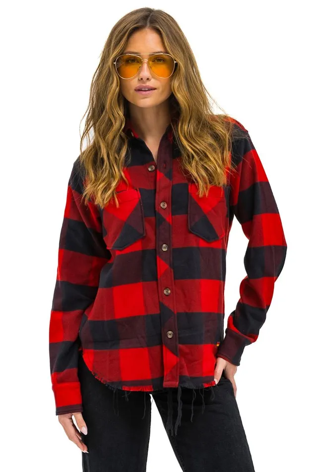Women Tees Aviator Nation Plaid Flannel Light Weight Unisex Western Shirt 8211 Buffalo Plaid Women Tees Aviator Nation Plaid Flannel Light Weight Unisex Western Shirt 8211 Buffalo Plaid