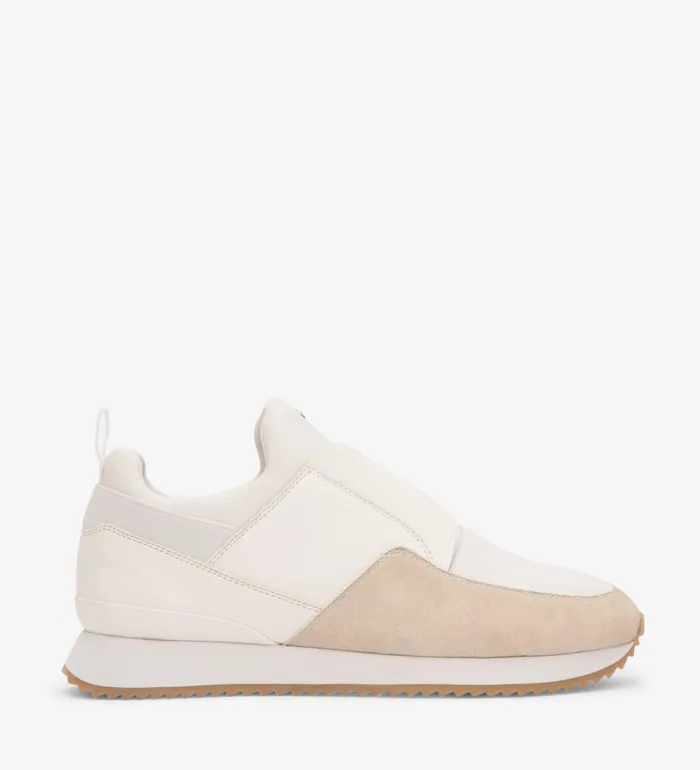Women Tess Vegan Running Shoes White Matt and Nat Sneakers