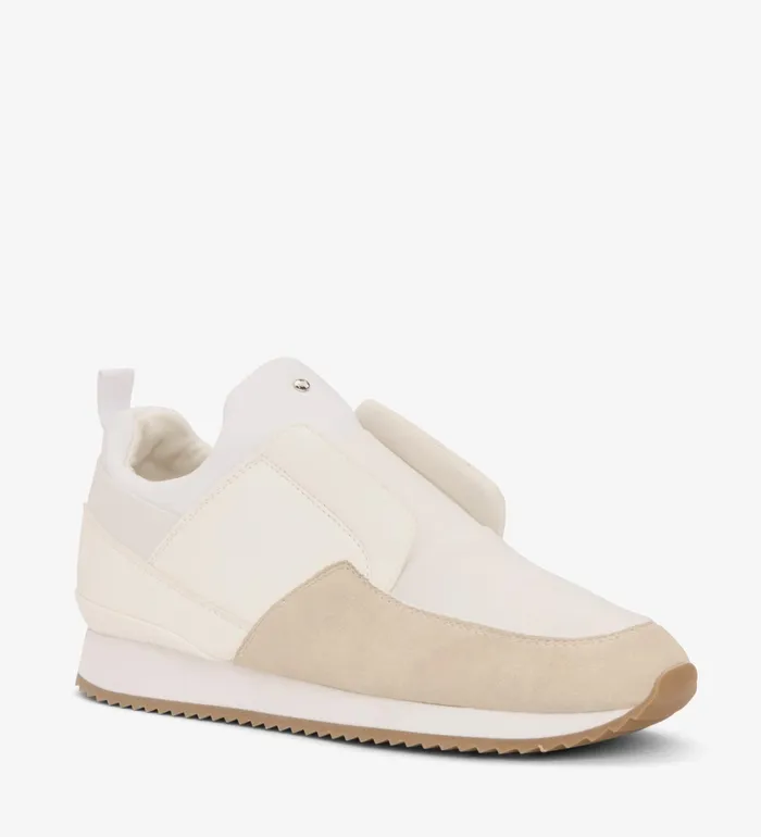 Women Tess Vegan Running Shoes White Matt and Nat Sneakers