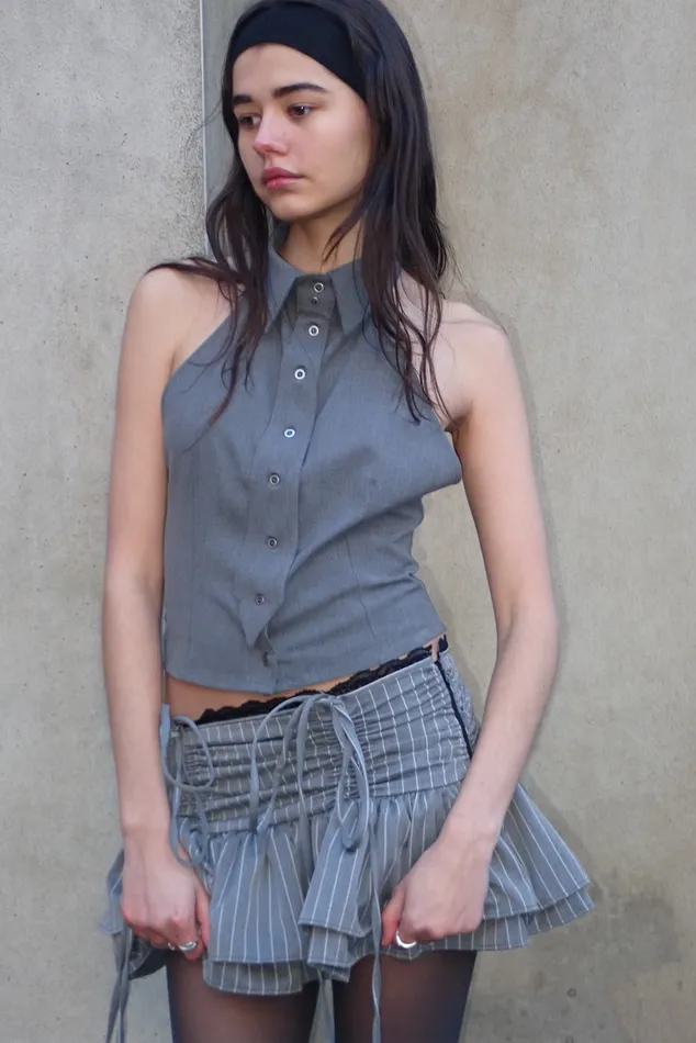 Women Thursday Pinstripe Mini Skirt Jaded London Mini Skirts