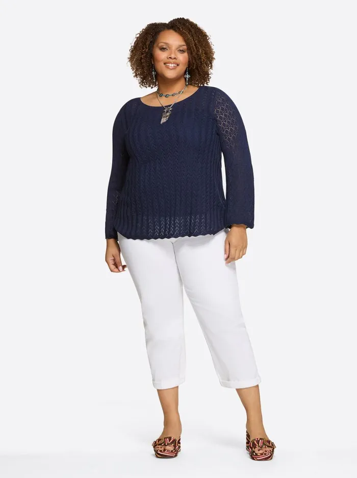 Women Tops and Tees Jessica Simpson Dreamer Top In Ocean Cavern