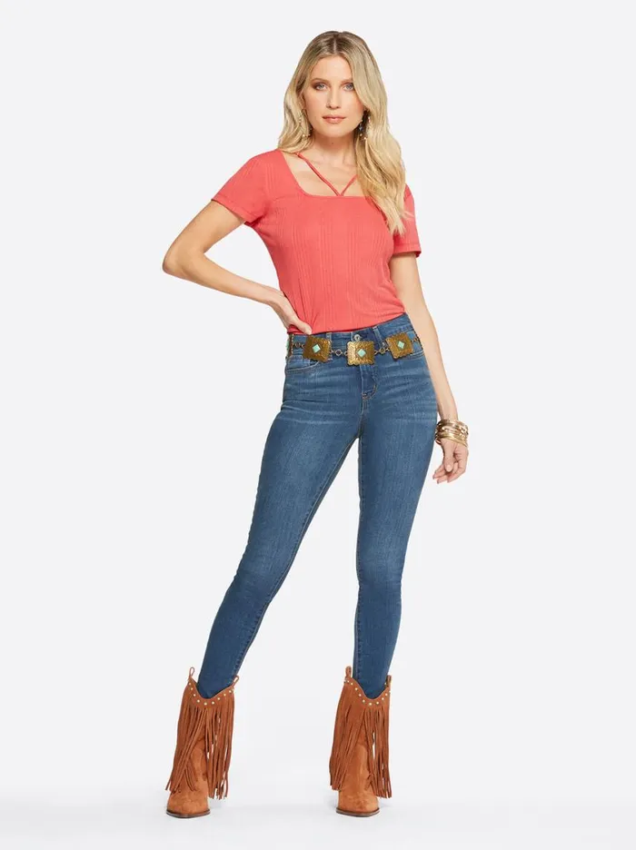 Women Tops and Tees Jessica Simpson Pippa Top In Baked Apple