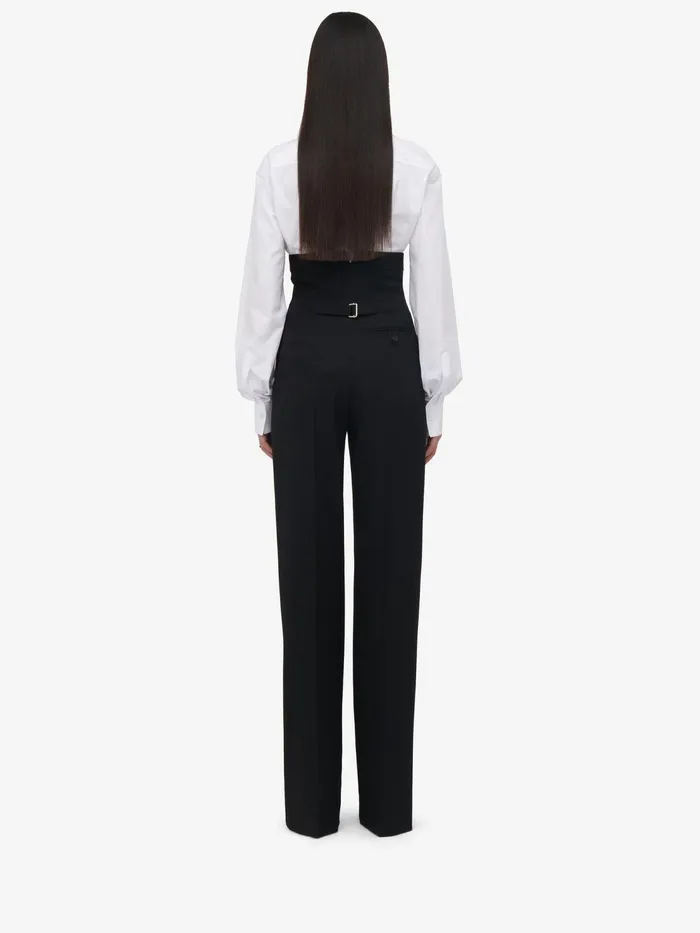 Women Tops And Shirts Alexander McQueen Classic Shirt Optical White