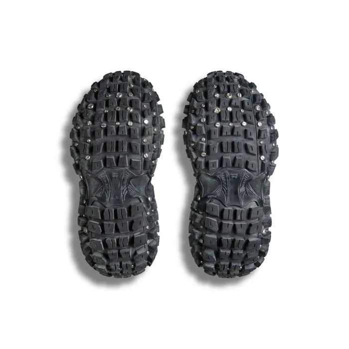 Women Trainers Balenciaga Bouncer Screw Trainers With Piercings In Black