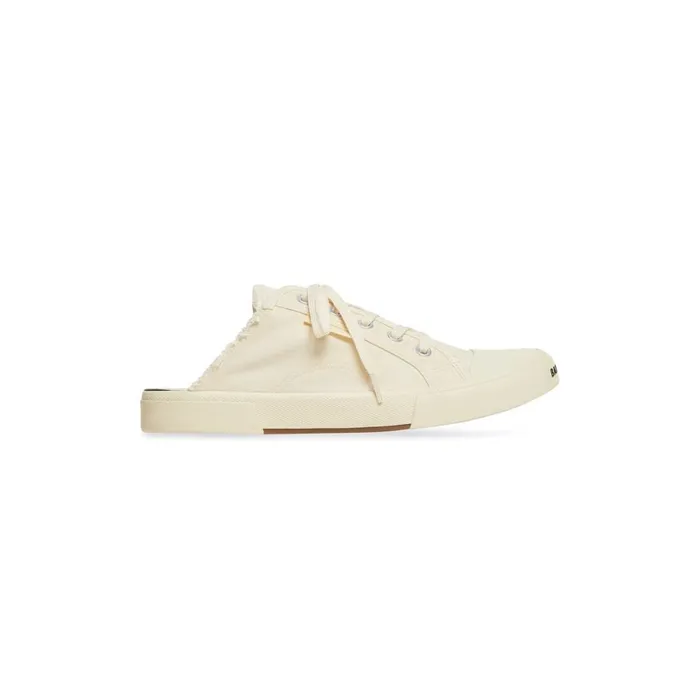 Women Trainers Balenciaga Paris Mule In White