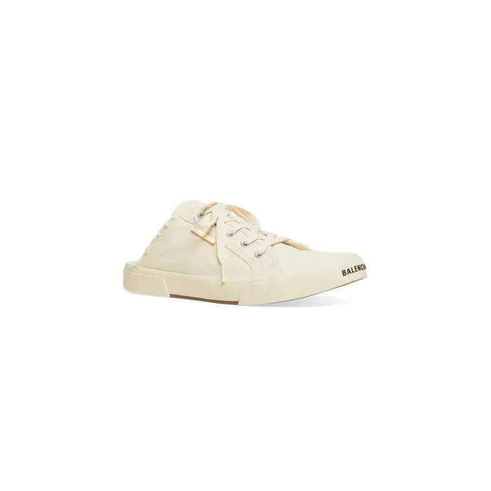 Women Trainers Balenciaga Paris Mule In White