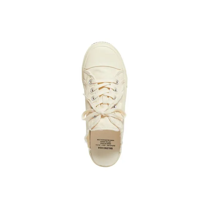 Women Trainers Balenciaga Paris Mule In White