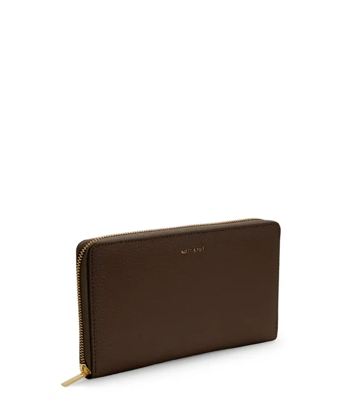 Women Trip Vegan Travel Wallet 8211 Purity Chocolate Matt and Nat Travel
