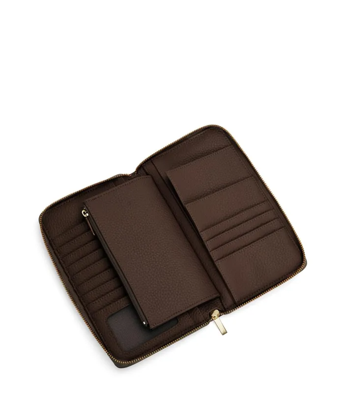 Women Trip Vegan Travel Wallet 8211 Purity Chocolate Matt and Nat Travel
