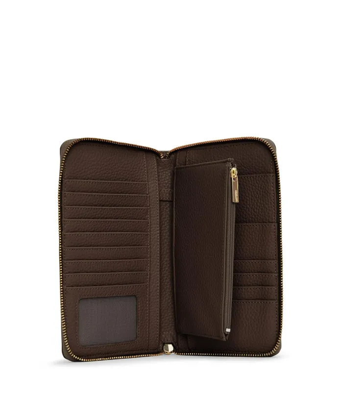 Women Trip Vegan Travel Wallet 8211 Purity Chocolate Matt and Nat Travel
