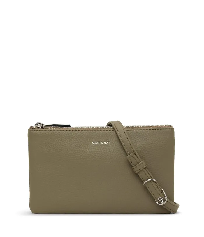Women Triplet Vegan Crossbody Bag 8211 Purity Mineral Matt and Nat Crossbody
