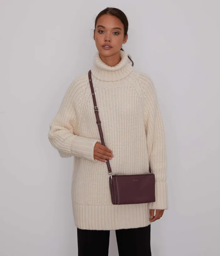 Women Triplet Vegan Crossbody Bag 8211 Purity Moon Matt and Nat Crossbody
