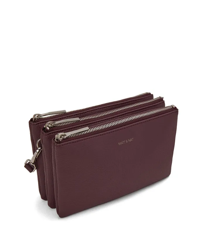 Women Triplet Vegan Crossbody Bag 8211 Purity Moon Matt and Nat Crossbody