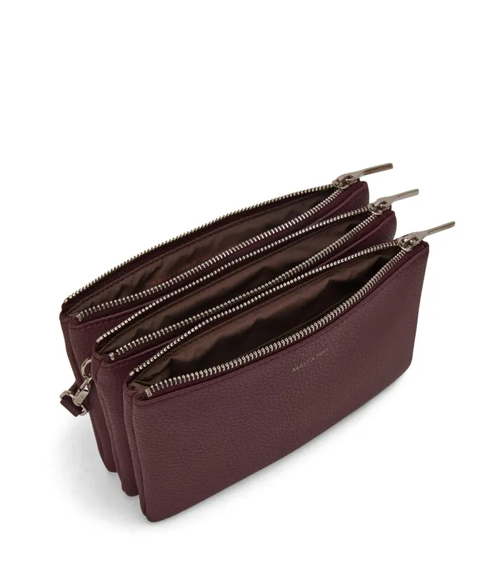 Women Triplet Vegan Crossbody Bag 8211 Purity Moon Matt and Nat Crossbody