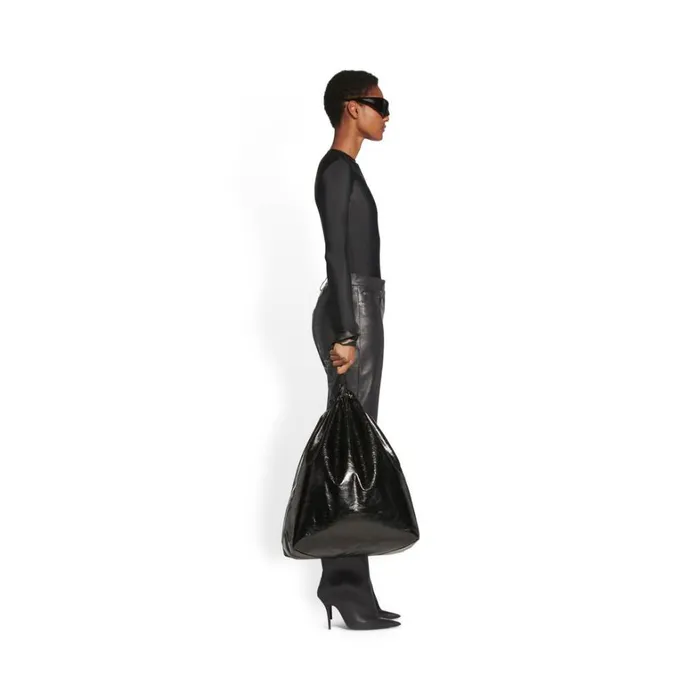 Women Trousers Balenciaga Waders Pantashoes In Black