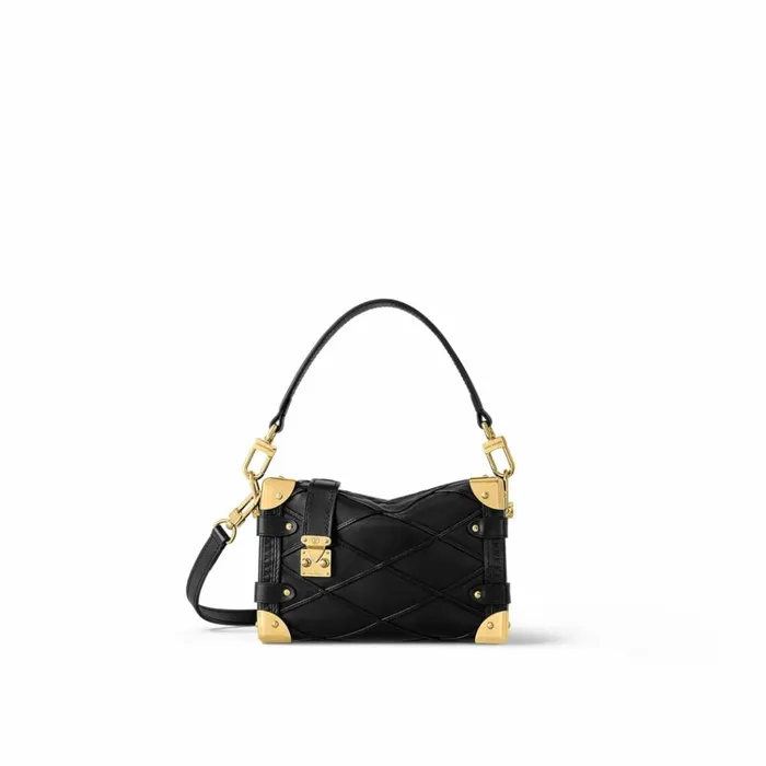 Women Trunk Bag Louis Vuitton Louis Vuitton M83030 Side Trunk PM Malletage Black 8211 Louis Vuitton Handbag Store Women Trunk Bag Louis Vuitton Louis Vuitton M83030 Side Trunk PM Malletage Black 8211 Louis Vuitton Handbag Store
