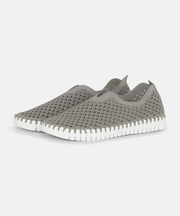 Women Tulip Flats Ilse Jacobsen Flats 8211 Grey