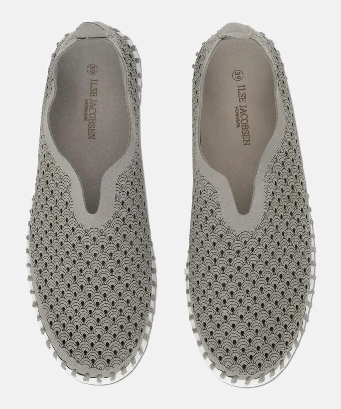 Women Tulip Flats Ilse Jacobsen Flats 8211 Grey Women Tulip Flats Ilse Jacobsen Flats 8211 Grey
