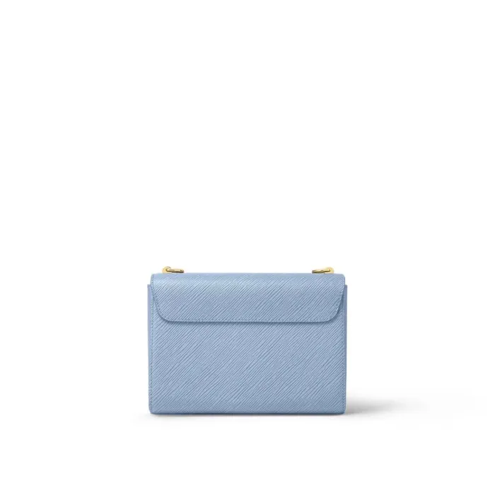 Women Twist Bag Louis Vuitton Louis Vuitton Blue Cloud M21721 Twist MM 8211 Louis Vuitton Handbag Store