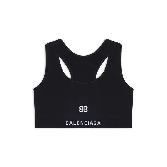 Women Underwear and Swimwear Balenciaga Sports Bra In Black