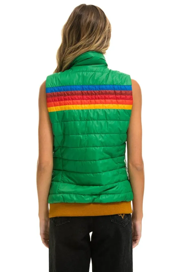 Women Vests Aviator Nation 5 Stripe Vest 8211 Amazon