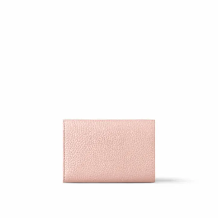 Women Wallets Louis Vuitton Louis Vuitton M82361 Capucines Compact Wallet Rose Jasmine 8211 Louis Vuitton Handbag Store