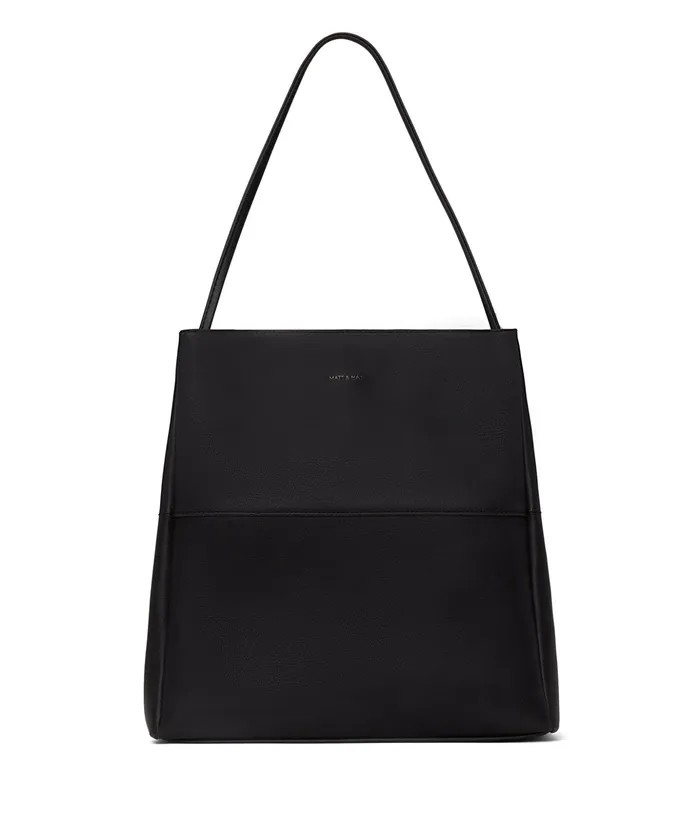 Women Willa Vegan Tote Bag 8211 Vintage Black Matt and Nat Totes