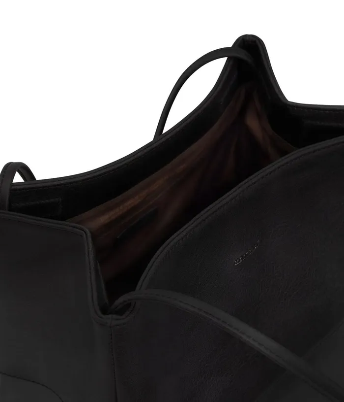 Women Willa Vegan Tote Bag 8211 Vintage Black Matt and Nat Totes