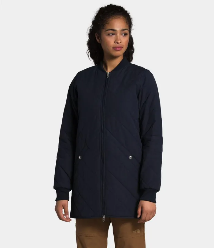 Womens Cuchillo Parka Aviator Navy The North Face Insulated and Down Jackets