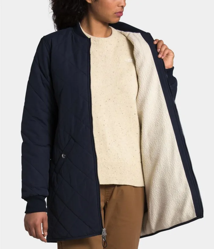 Womens Cuchillo Parka Aviator Navy The North Face Insulated and Down Jackets